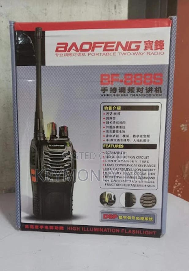Baofeng Bf-888s Walkie Talkie ( With Earpiece) - 2pcs - main view