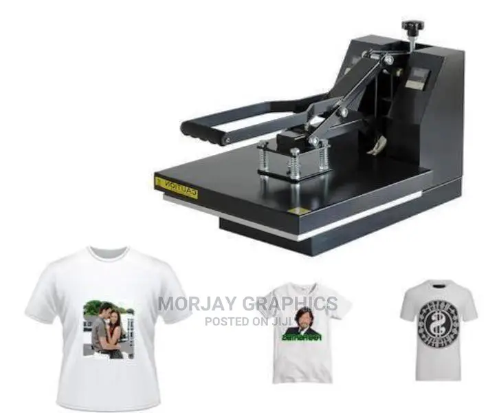 Flatbed T-Shirt Heatpress Machine