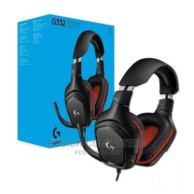Logitech G332 Stereo Gaming Headset With Flip To Mute Mic
