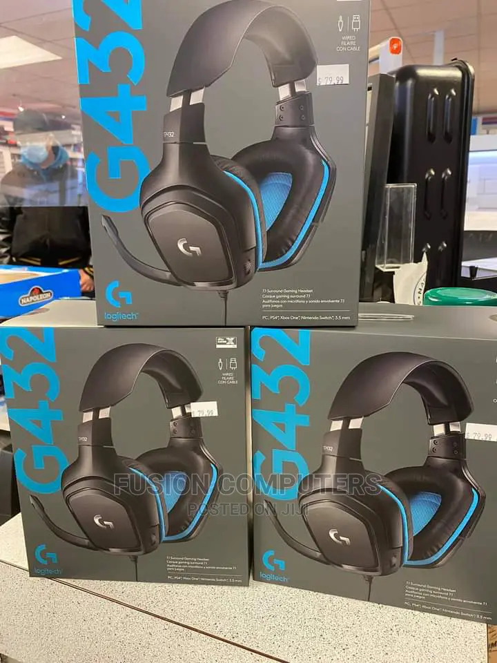 Logitech G432 7.1 Surround Sound Gaming Headset
