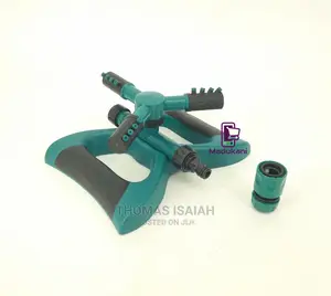 Home Lawn Garden Impact Sprinkler With Hose Pipe Connector