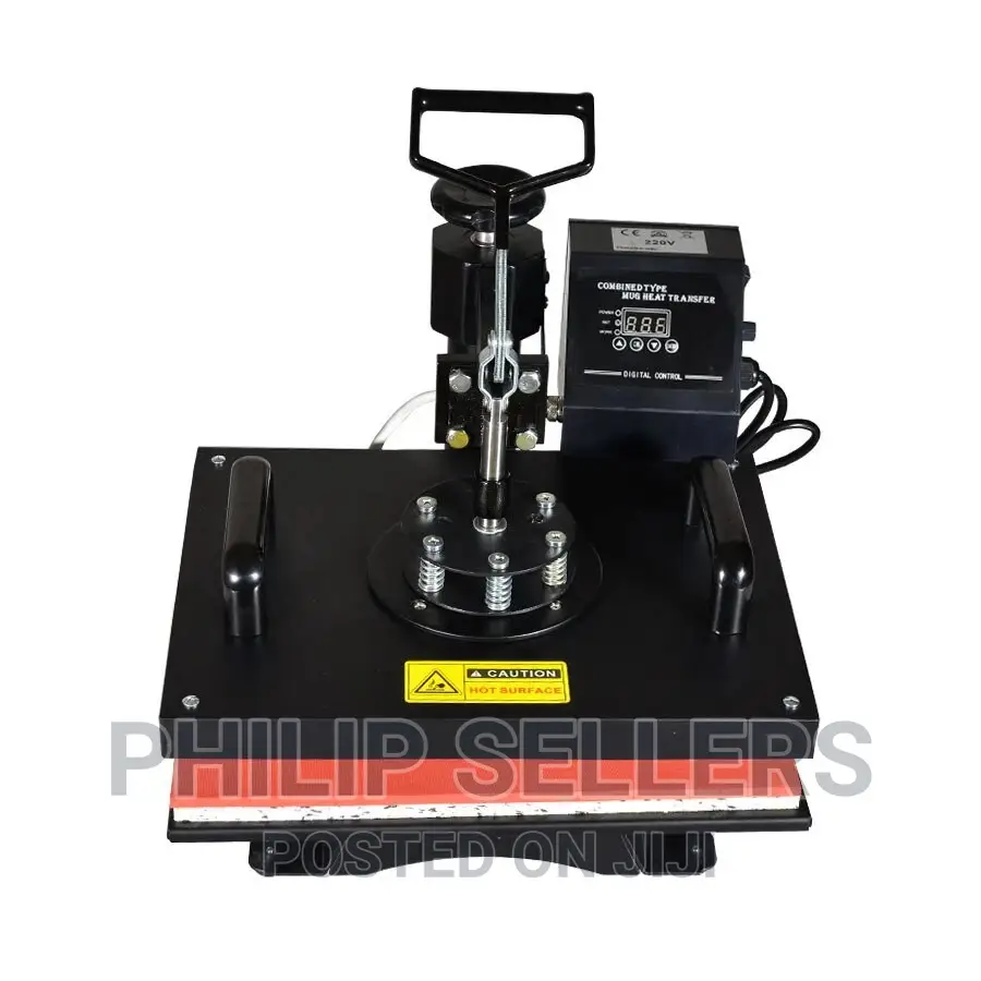 Hot Press Machine, Mug, Lid, T-Shirt, Heat Press, Heat Tran