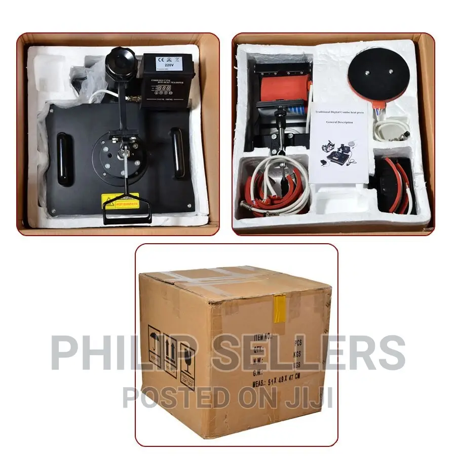 Hot Press Machine, Mug, Lid, T-Shirt, Heat Press, Heat Tran