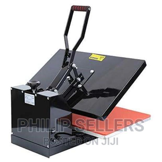 SWING ARM Design, Upper Heat Platen Can Be Swing 180 Degree