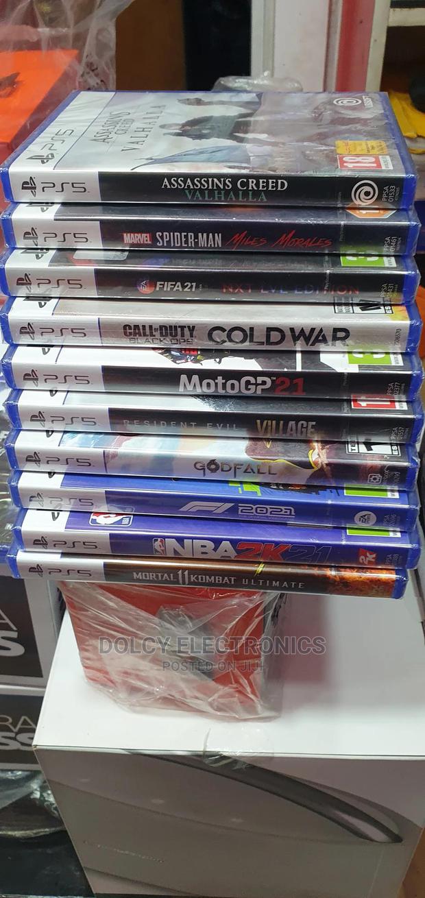 Ps5 Video Games Variety - main view