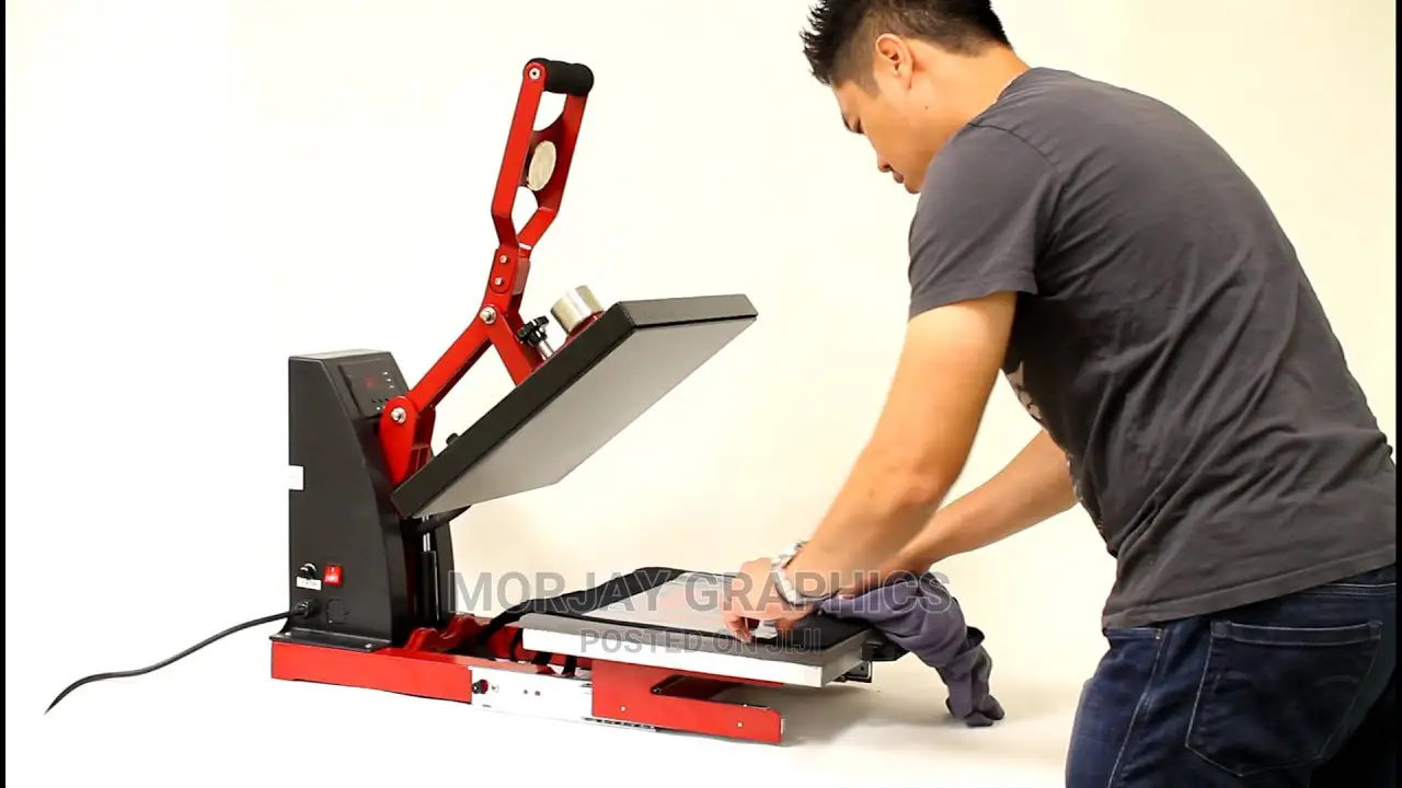 Flatbed Heat Press Transfer Machine T-Shirt Printing