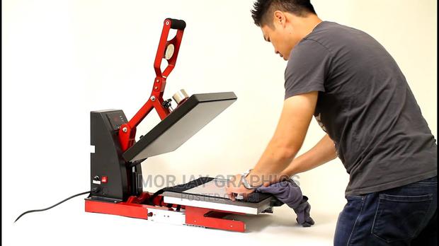 Flatbed Heat Press Transfer Machine T-Shirt Printing