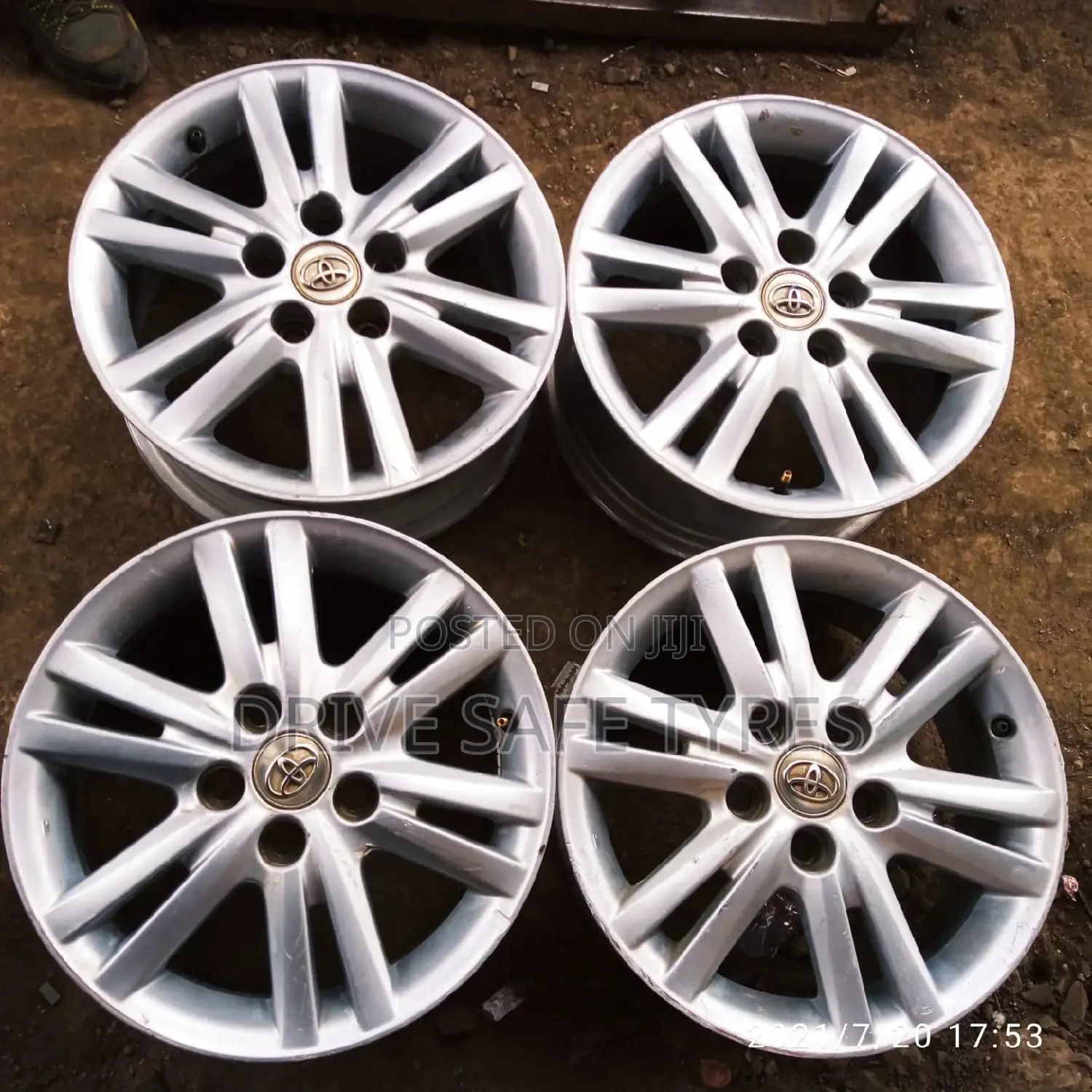 Mark X Original Silver Sport Rims 16 Inch Set