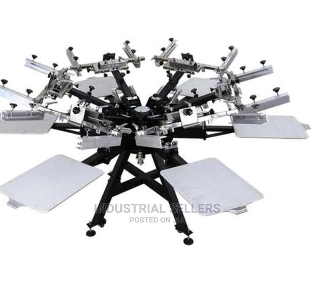 Branding 6colour 6 Station Printing Machine