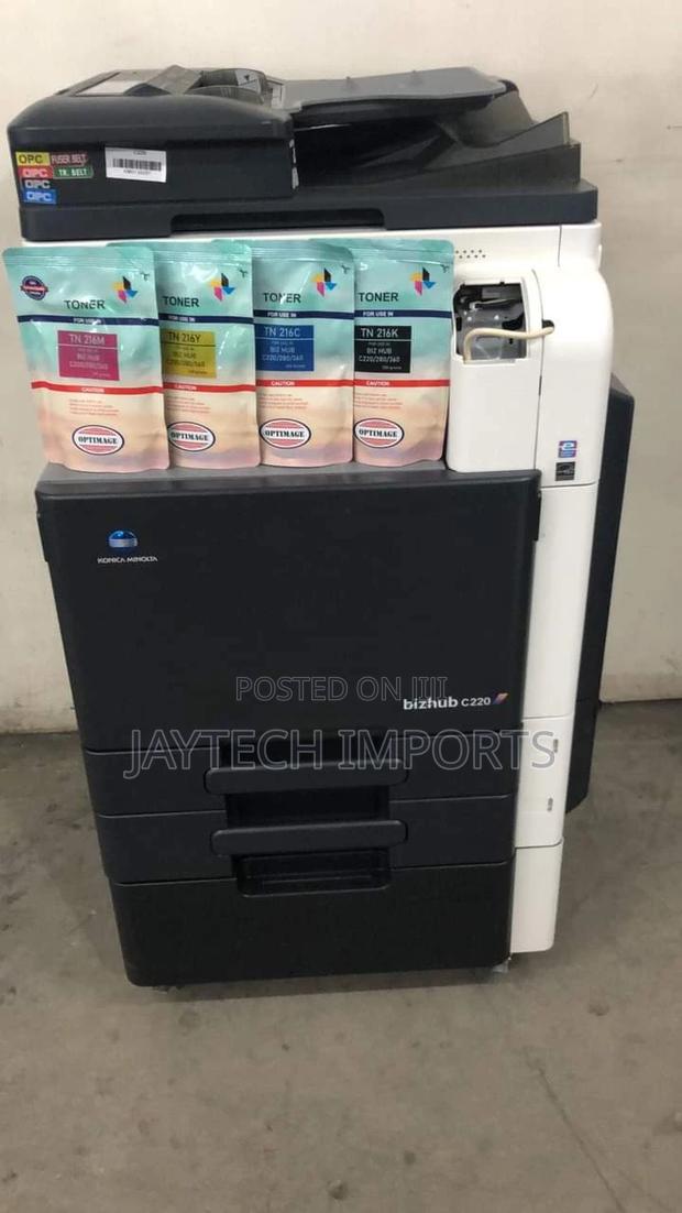 Konica Minolta Bizhub C 220 Heavy Printer - main view