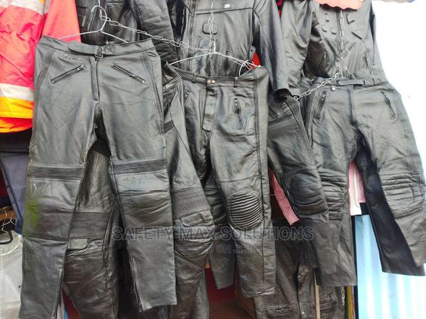 MOTORCYCLE Padded Leather Trouser/Riders Leather Trouser
