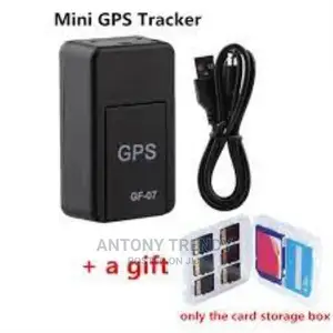 GF-07 Mini GPS Magnet Track Location Recorder - Black 24868