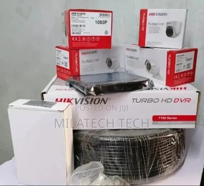 8 Hikvision 4dome 4bullet Cameras Complete System