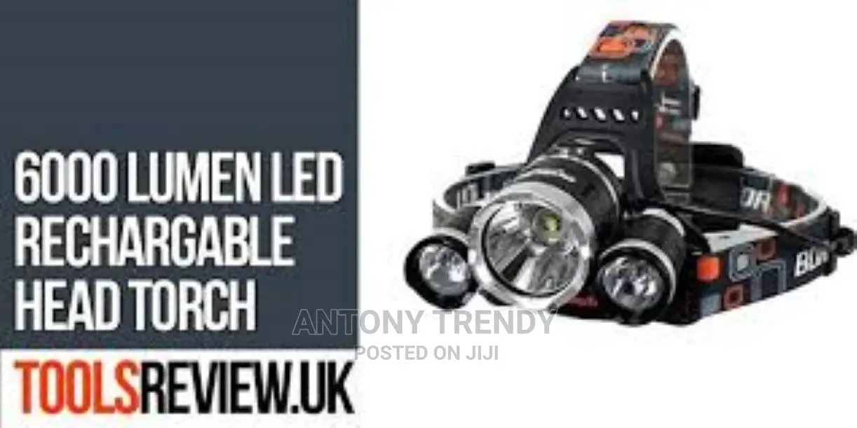 Powerful 9000LM 3x XML T6 LED Head Headlight Torch Hunting H