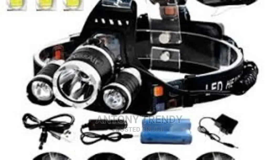 Light 9000lm 3X XML T6+2R5 LED Headlight Headlamp 18650 Tor