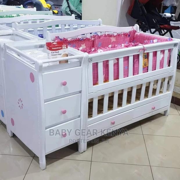 Baby Cot/Baby Cribs/Baby Bed With 2 Levels