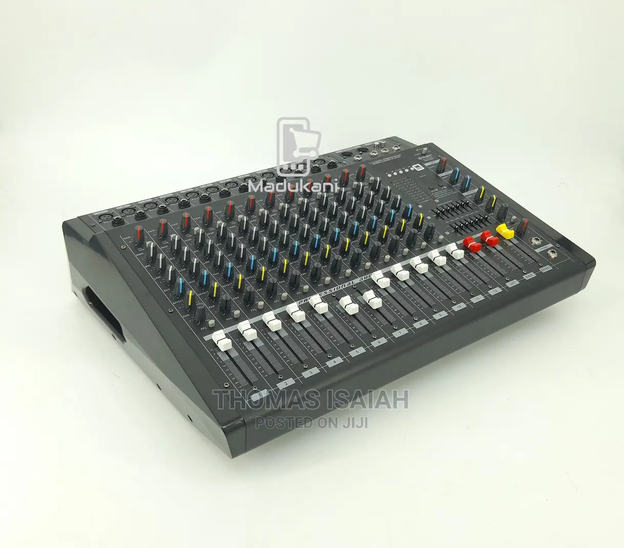 Max PMX1208DU 12 Channel Powered Mixer Mixing Console SD, MM