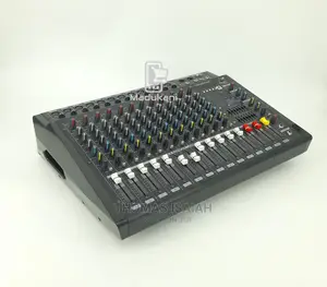 Max PMX1208DU 12 Channel Powered Mixer Mixing Console SD, MM