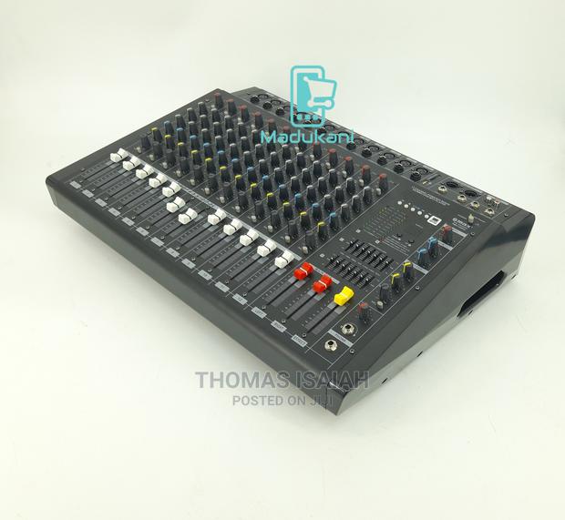 Max PMX1208DU 12 Channel Powered Mixer Mixing Console SD, MM - main view