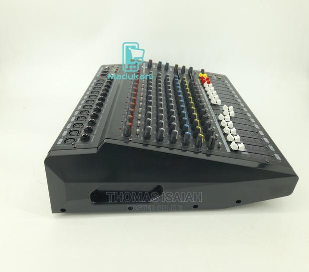 Max PMX1208DU 12 Channel Powered Mixer Mixing Console SD, MM - thumbnail 4