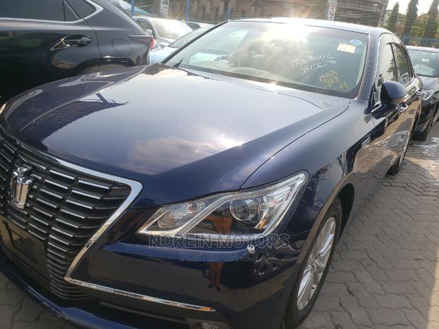 Toyota Crown 2014 Blue - thumbnail 4
