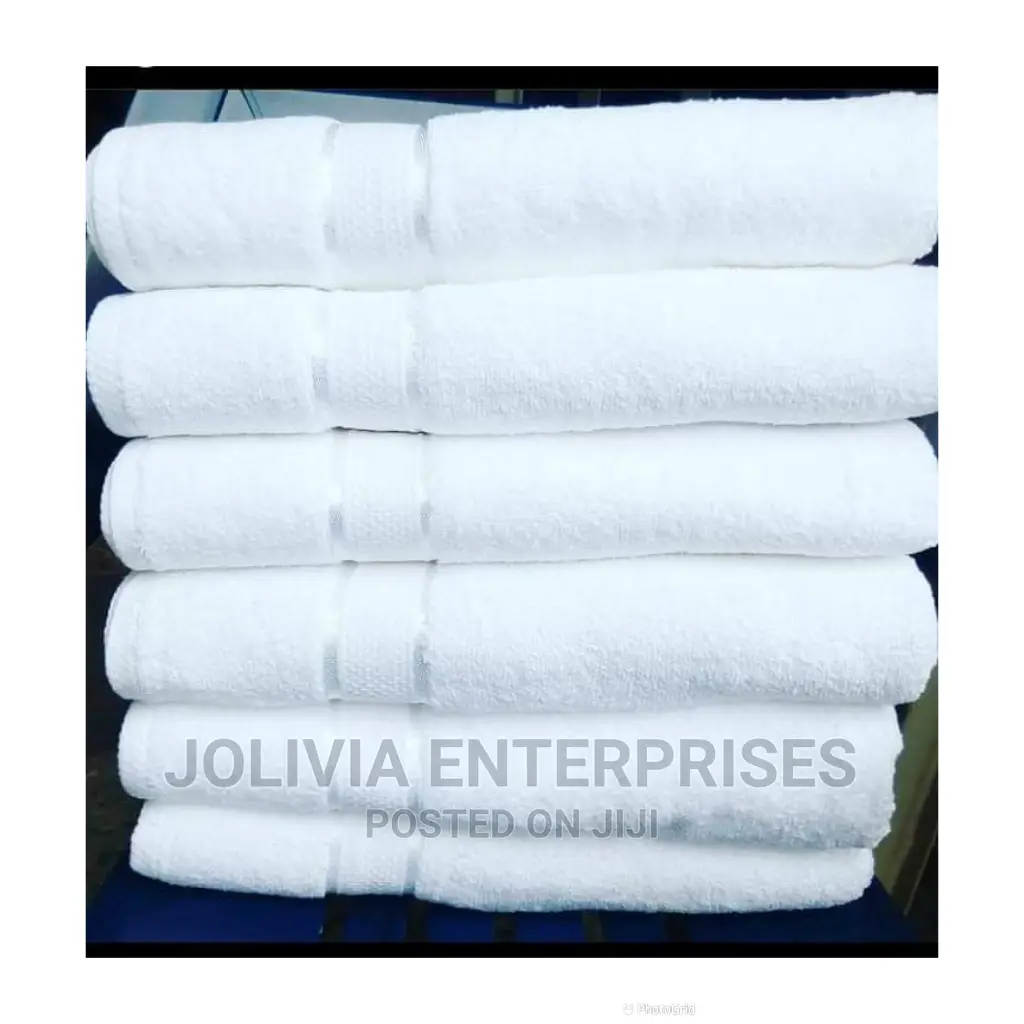 Towels White Plain