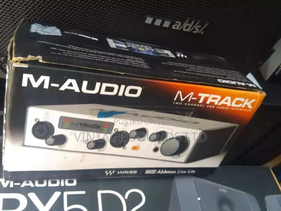 2ch M Audio Studio Recording Soundcard