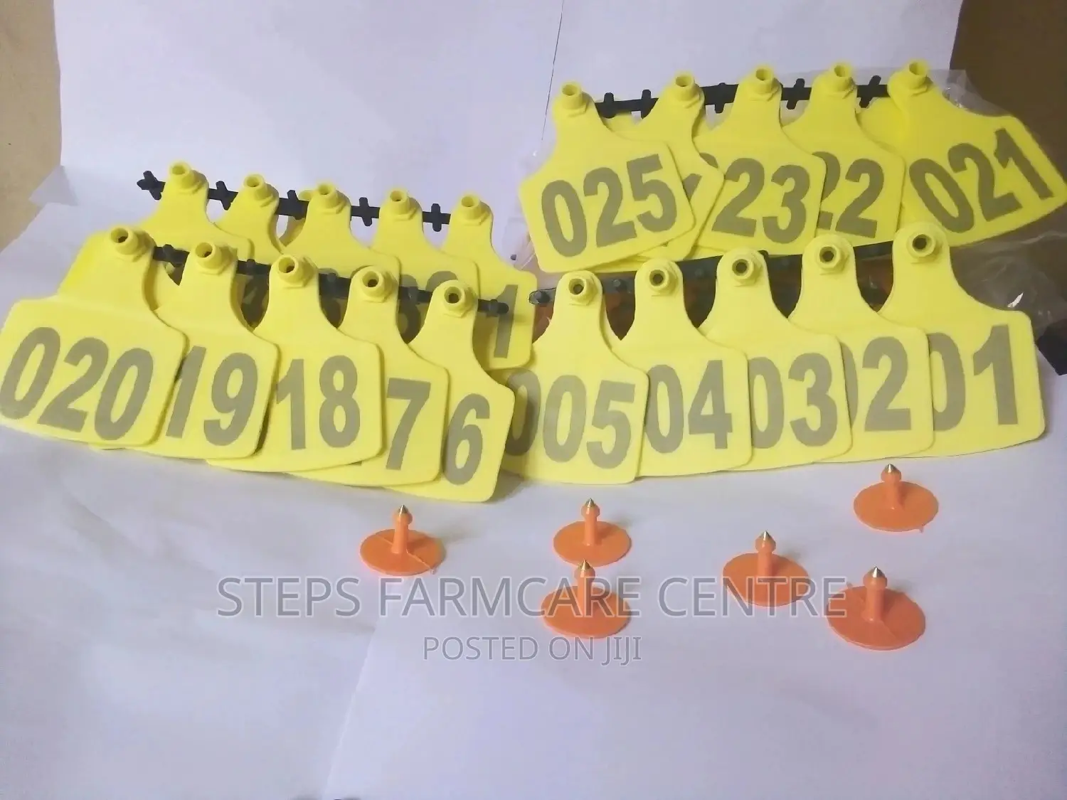 HOT DEAL 100-Pack Numbered Cows Ear Tags