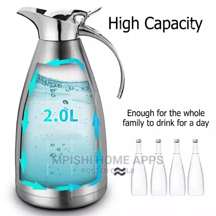 Jamespot Unbreakable Flask 2L