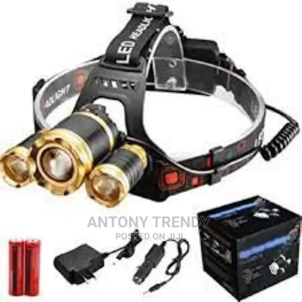 5000 Lumen Super Bright 3X CREE XML T6 LED Rechargeable Hig