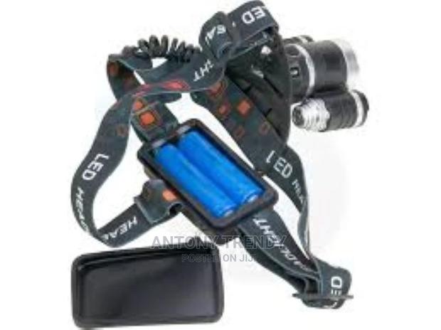3x Cree T6 LED Headlamp.Headband With Tilt Lamp.