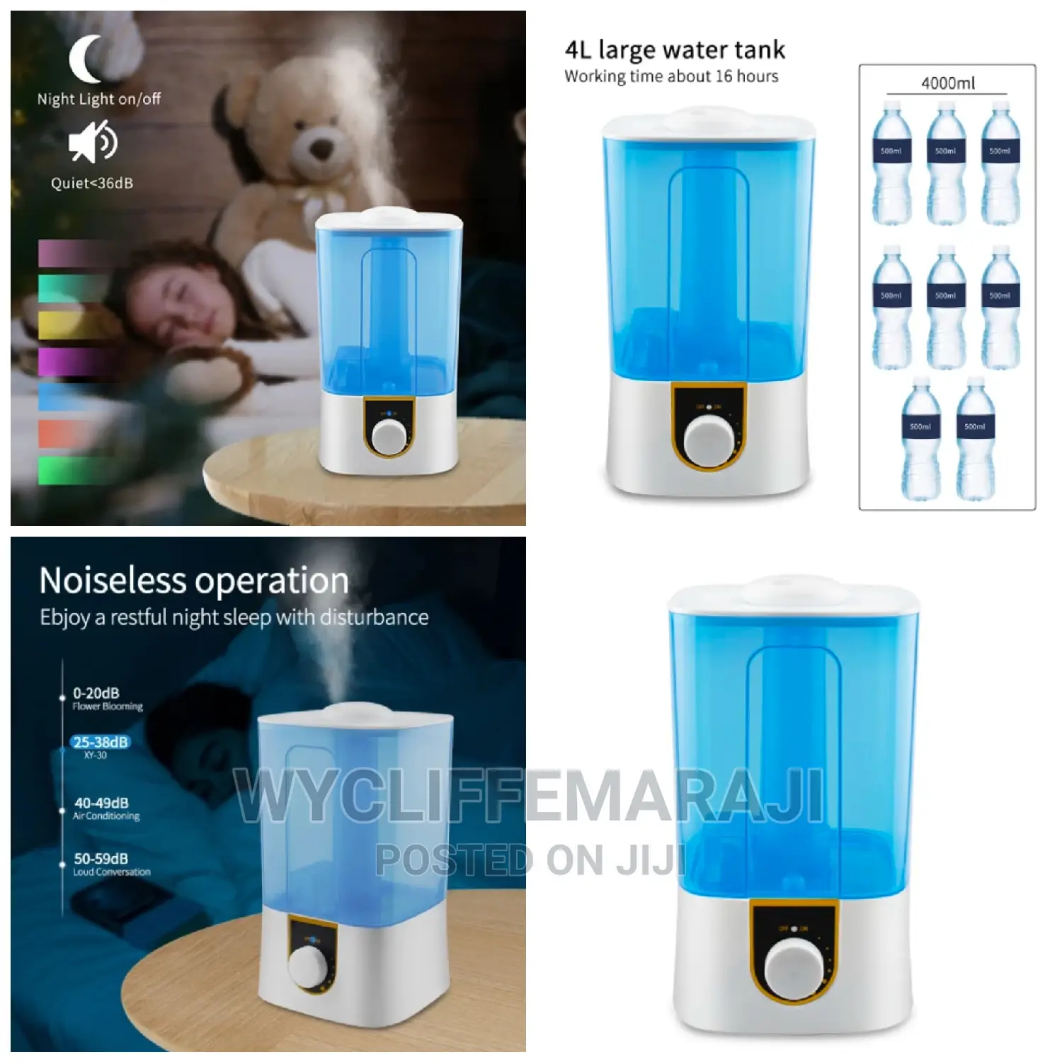 4ltrs Cool Steam Humidifier