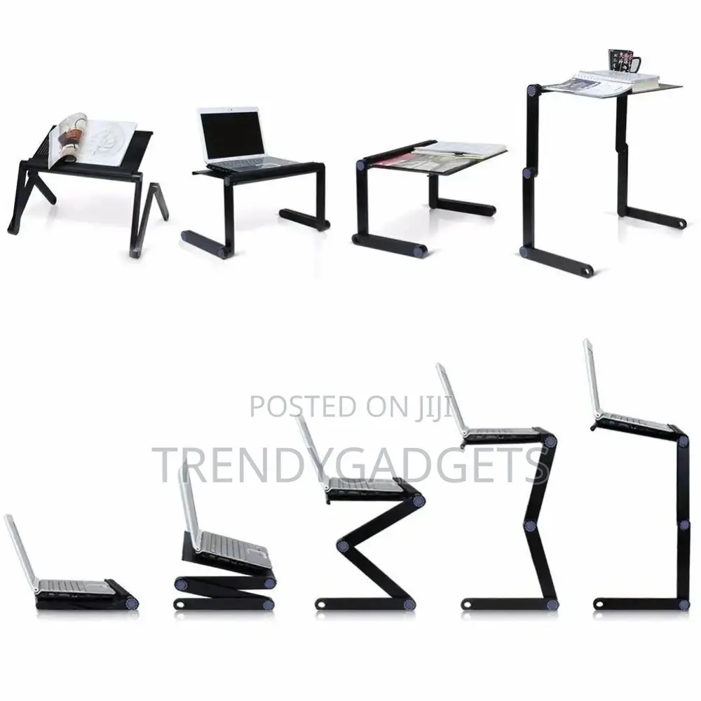 Table Adjustable Laptop Bed Tablelaptop Computer Stand