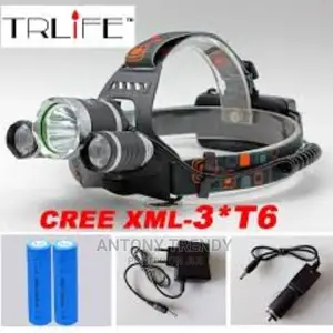 Camping Gear 3000lm 3x Cree Xm-l T6 Led Headlamp Headlight H