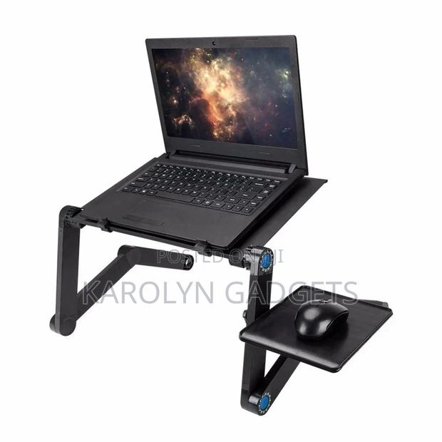Stand Adjustable Laptop Desk With Mouse Pad