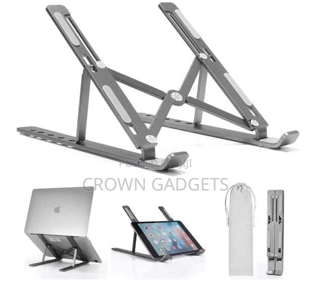 Foldable Height Adjustable Laptop Stand Eye-Level Ergonomic - main view