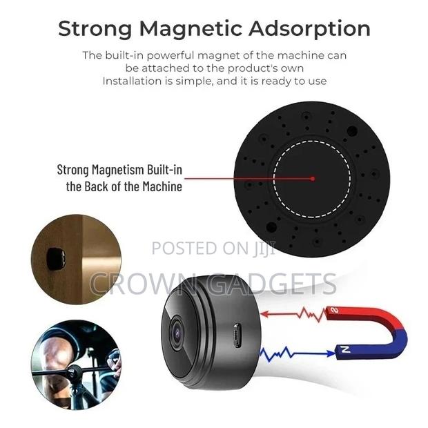 Mini Spy A9 Spy Camera Black - main view