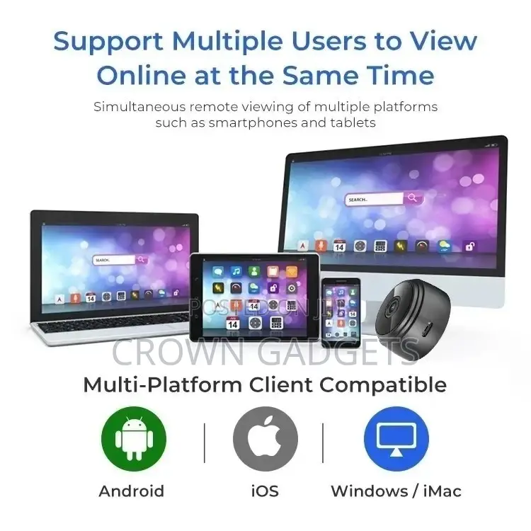 150 Degree Viewing Angle Wireless A9 Camera