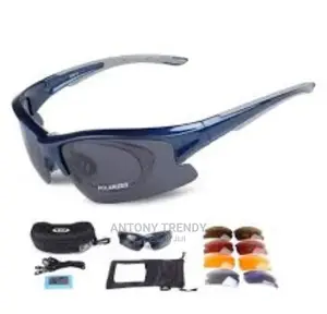 Polarized Sport Sunglasses With 5 Lenses for Men Women Cycli