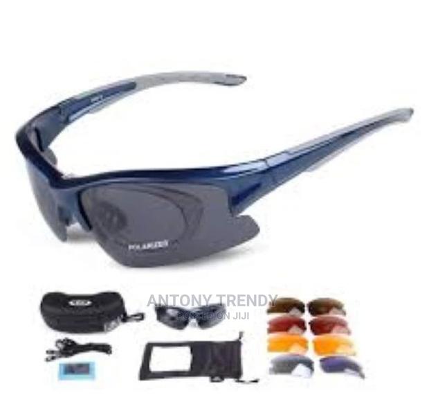 Polarized Sport Sunglasses With 5 Lenses for Men Women Cycli