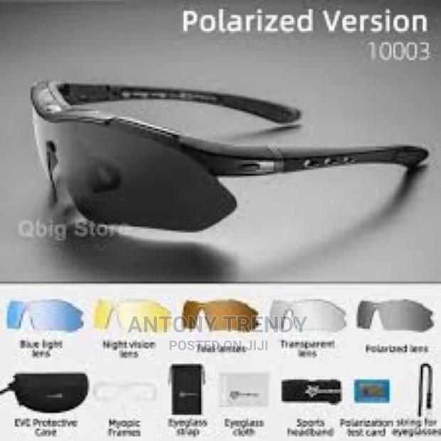 Best New Outdoor Sport Glasses 5 Lenses Polarized Cycling Su