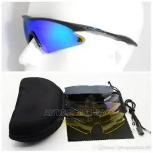 Both Gender Black E Other 5lens Cycling Sunglasses Men Wome
