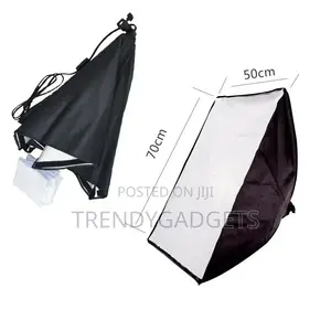 Photo Studio Softbox 50*70cm Diffuser 4 in 1 Socket E27 Lamp