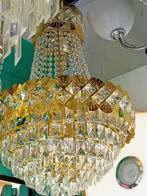Crystals Chandelier Light