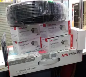 Four 4 Cctv Cameras Complete System Kit Package