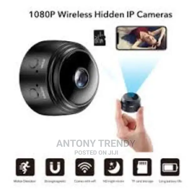 Mini IP Camera Wireless Wifi HD 1080P 120 Night Vision Home