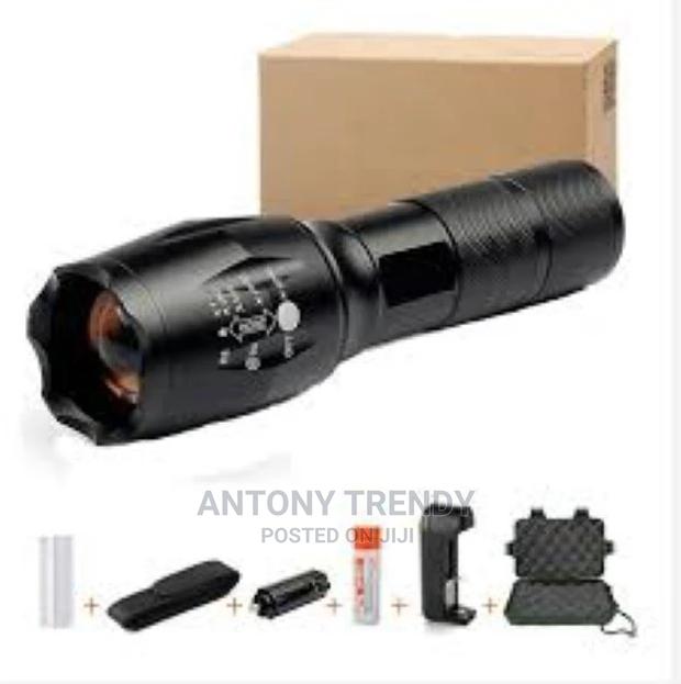 Pack TC1200 Flashlight Military Grade Tactical Waterproof L
