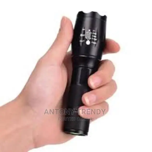 Tactical Flashlight With Magnetic Base Super Bright 1200 Lu