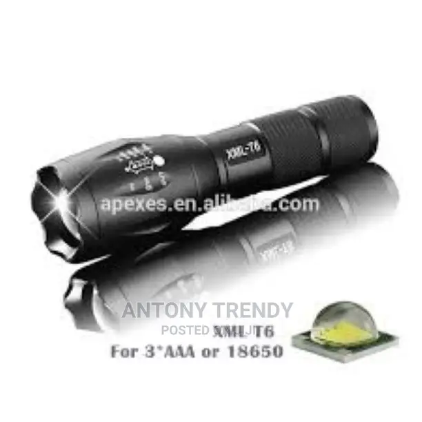 S Tactical Flashlight, YIFENG Ultra Bright XML-T6 Flashlight