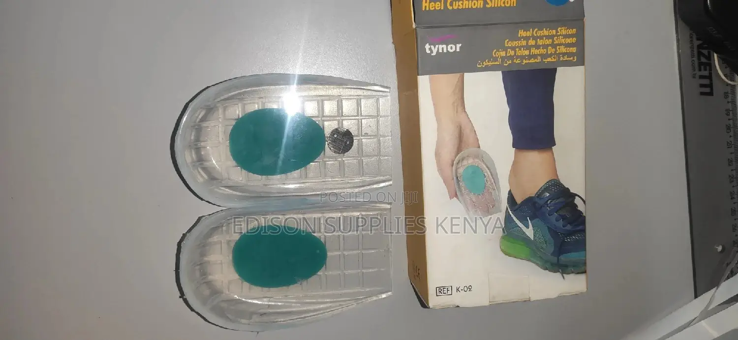 Orthopedic Silicone Insoles for Heel Pain